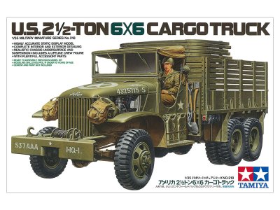 画像3: タミヤ(35218)1/35 アメリカ 2 1/2トン 6×6 カーゴトラック