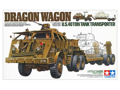 画像3: タミヤ(35230)1/35 アメリカ 40トン戦車運搬車 ドラゴンワゴン