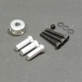画像: クエスト QH0084-01S テールセンターハブ（シルバー）【メーカー直送になります】  