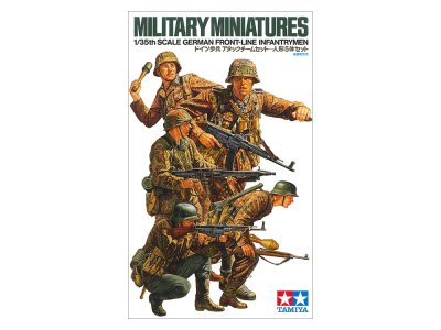 画像1: タミヤ(35196)1/35 ドイツ歩兵 アタックチームセット