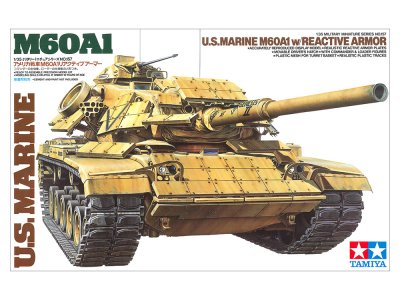 画像1: タミヤ（35157）1/35 アメリカ戦車 M60A1 リアクティブアーマー  