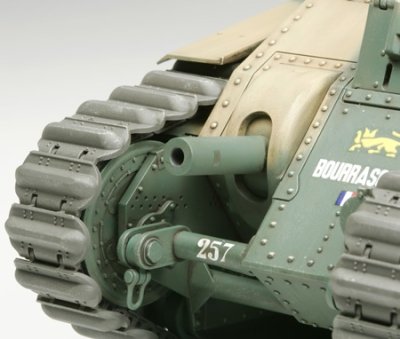 画像2: タミヤ(35282)1/35 フランス戦車B1 bis