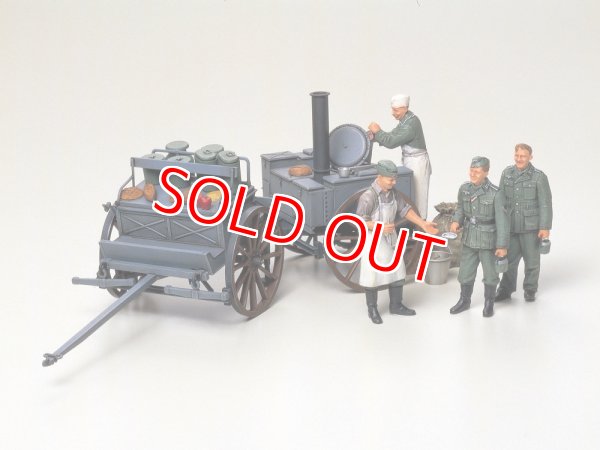 画像1: タミヤ（35247）1/35 ドイツ 野戦炊事セット   (1)