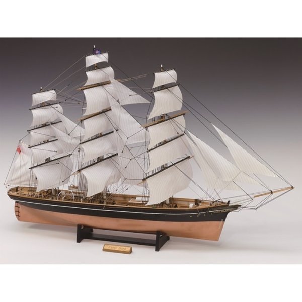 画像1: ウッディジョー (NO.647) 1/100 カティサーク （帆付）木製模型 組立キット   (1)