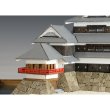 画像3: ウッディジョー 1/250 ミニ天守シリーズ 松本城   (3)