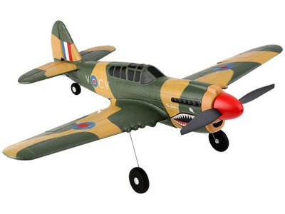 画像1: ハイテック XK製  A220 P-40 ファイター (100g未満で無人航空機の登録申請不要)   