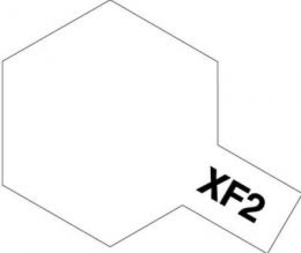 画像1: タミヤ（81702）アクリルミニ XF-2 フラットホワイト   (1)