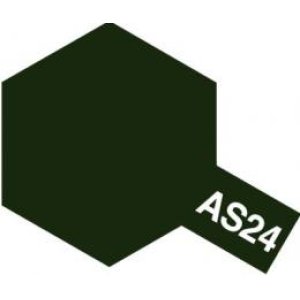 画像: タミヤ（86524）AS-24 ダークグリーン （ドイツ空軍機の迷彩塗装に）   