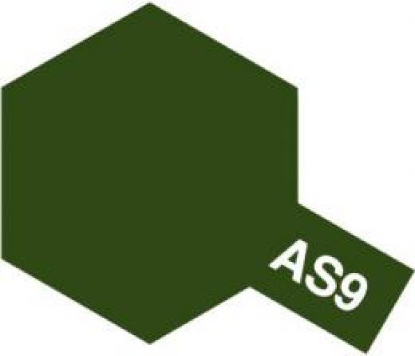 画像1: タミヤ（86509）AS-9 ダークグリーン (イギリス空軍機の迷彩色)     (1)