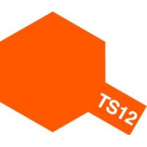 画像: タミヤ TS-12 カラー スプレー (オレンジ つやあり)   