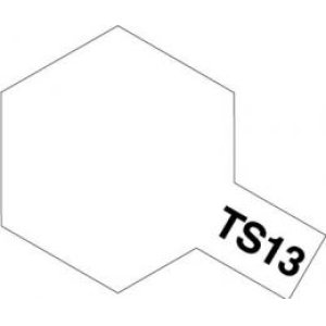 画像: タミヤ TS-13 カラー スプレー (クリヤー つやあり)    