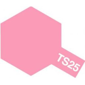 画像: 旧価格 タミヤ TS-25 カラー スプレー (ピンク つやあり)    