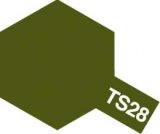 画像: タミヤ(85028)TS-28 オリーブドラブ2  (つや消し)