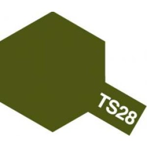 画像: タミヤ(85028)TS-28 オリーブドラブ2  (つや消し)