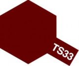 画像: タミヤ（85033）TS-33 ダルレッド  (つや消し)  
