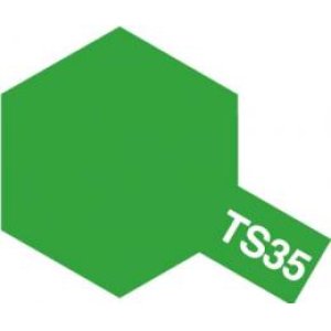 画像: タミヤ TS-35 カラー スプレー (パークグリーン つやあり)    