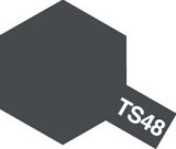 画像: タミヤ TS-48 カラー スプレー (ガンシップグレイ つや消し)    
