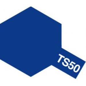 画像: タミヤ（85050）TS-50 マイカブルー  (つやあり)   