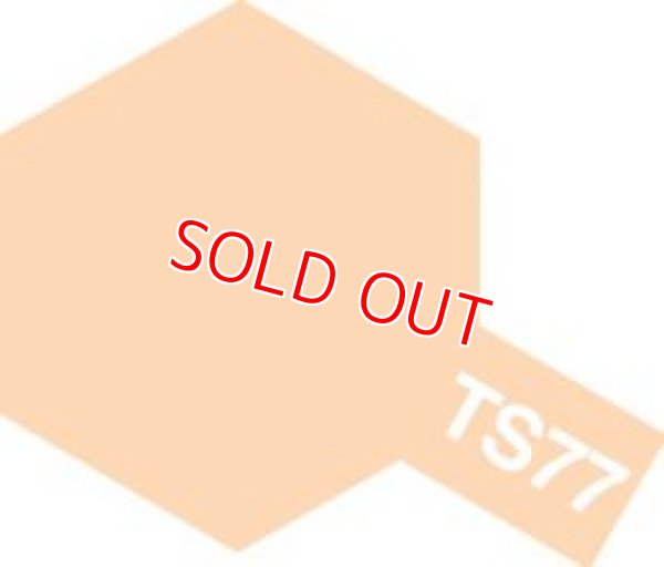 画像1: タミヤ（85077）TS-77 フラットフレッシュ  