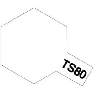 画像: 旧価格 タミヤ TS-80 カラー スプレー (フラットクリヤー つや消し)   