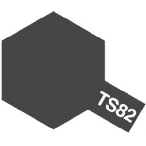 画像: タミヤ（85082）TS-82 ラバーブラック (つや消し)   