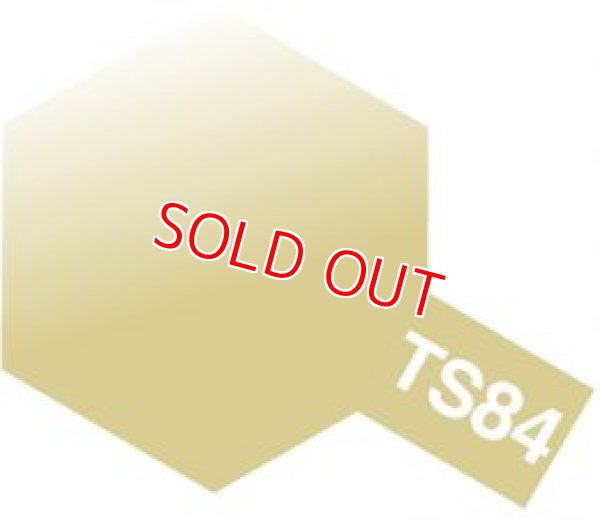 画像1: タミヤ（85084）TS-84 メタルゴールド (金属色)  