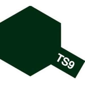 画像: 旧価格 タミヤ TS-9 カラー スプレー (ブリティシュグリーン)   