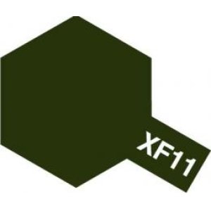 画像: タミヤ（81711）アクリルミニ XF-11 暗緑色  