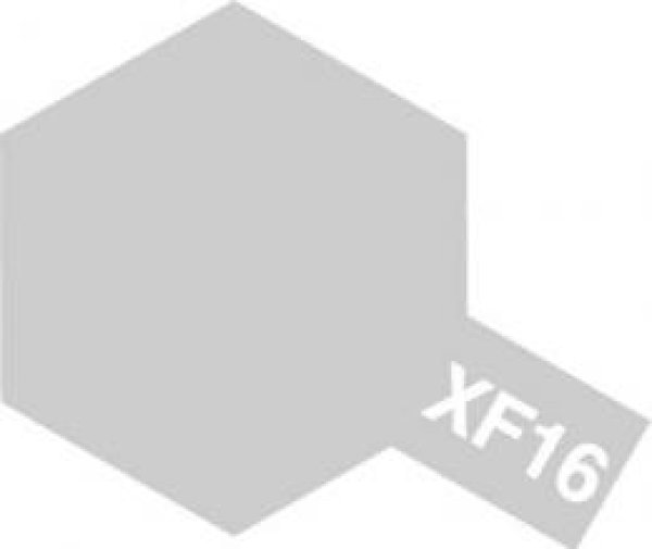 画像1: タミヤ（81716）アクリルミニ XF-16 フラットアルミ   (1)