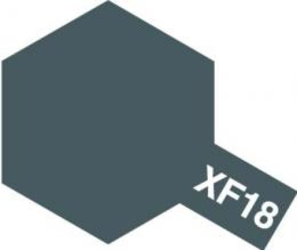 画像1: タミヤ（81718）アクリルミニ XF-18 ミディアムブルー   (1)