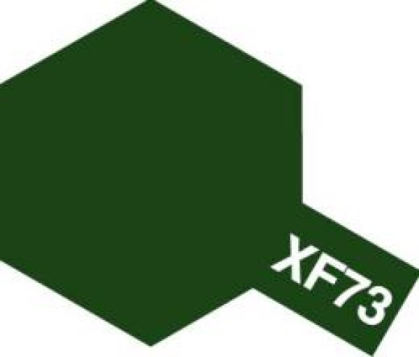 画像1: タミヤ（81773）アクリルミニ XF-73 濃緑色 （陸上自衛隊）   (1)
