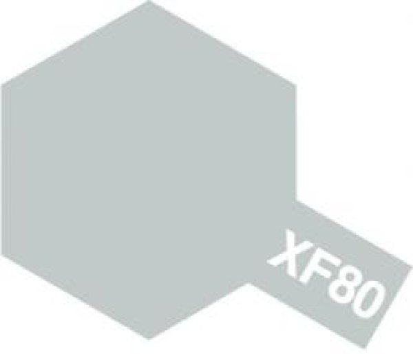 画像1: タミヤ（81780）アクリルミニ XF-80 ロイヤルライトグレイ   (1)