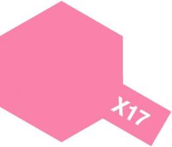 画像1: タミヤ（81517）アクリルミニ X-17 ピンク   (1)