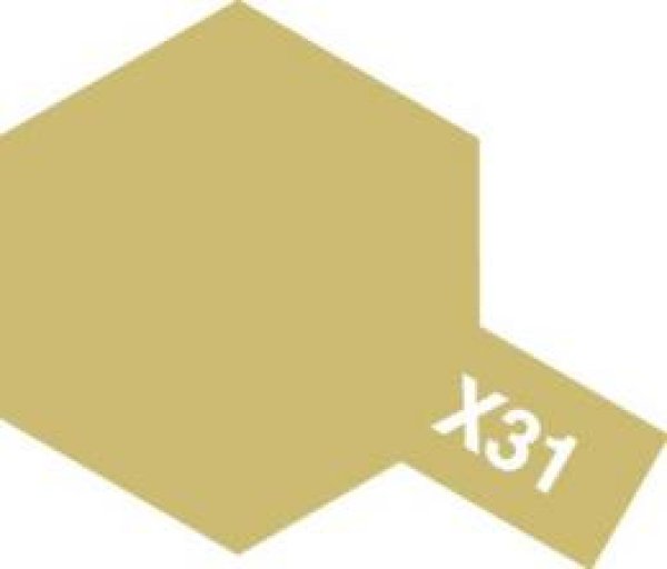 画像1: タミヤ（81531）アクリルミニ X-31 チタンゴールド   (1)