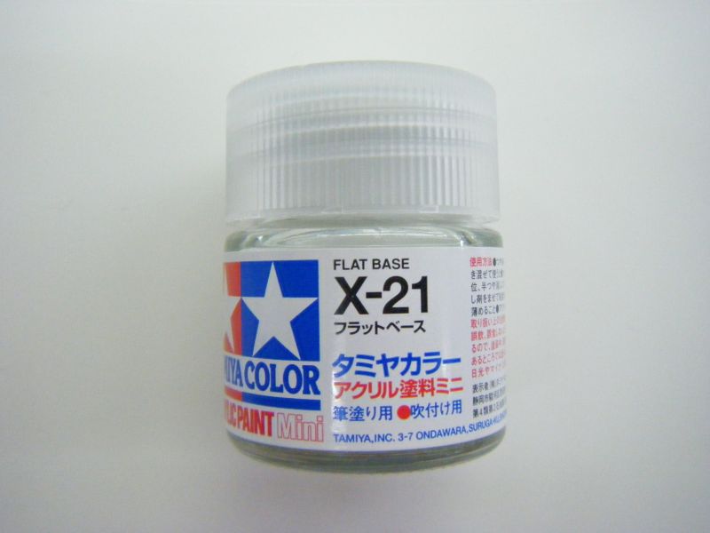 好評にて期間延長】 タミヤ タミヤカラー アクリルミニ X-21 フラットベース 81521 塗料 返品種別B タミヤ タミヤカラー アクリルミニ X-21 フラットベース(81521)塗料 返品種別B