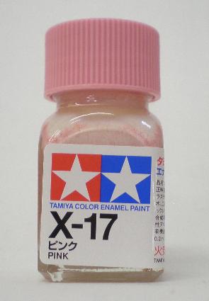 画像: タミヤ（80017）エナメル X-17 ピンク  