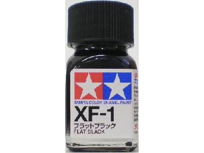 画像: タミヤ（80301）エナメル XF-1 フラットブラック  