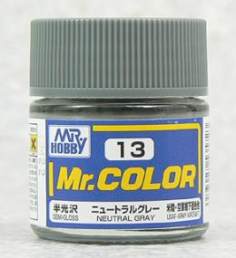 画像: ■GSIクレオス Mr.カラー  C13 ニュートラルグレー 