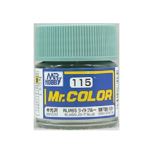画像1: GSIクレオス (C115) Mr.カラー (RLM65ライトブルー) 半光沢  