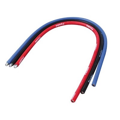 画像1: フタバ  (304408)  MC850/851用 超高効率シリコンコード（3本セット）12AWG-3SUPER  COREWIRE【ネコポス便対応】  