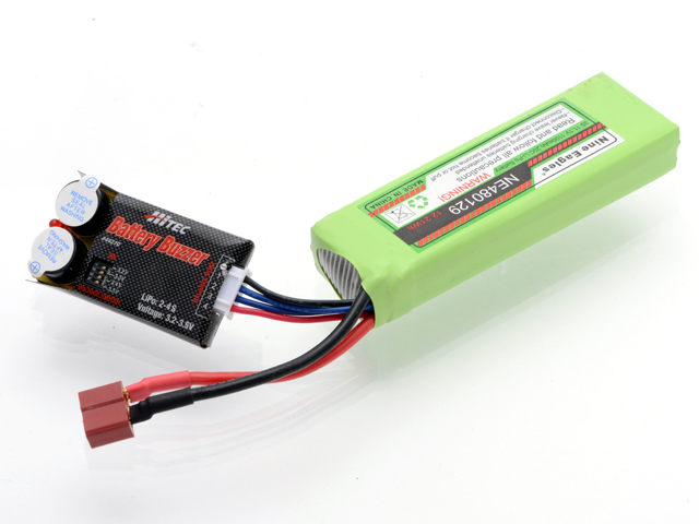 画像: ハイテック  (44210)   バッテリーブザー （LiPoバッテリーの電圧降下をブザーでお知らせ）【ネコポス・クロネコゆうパケット対応】  