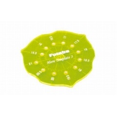 画像1: フタバ (303111)  サーボホーン穴あけ 専用プレート3 （15.5〜21mmピッチ）【ネコポス便対応】  