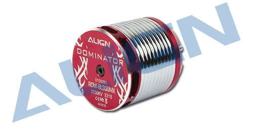 画像: ALIGN 300X用 ブラシレスモーター  (3700KV）  