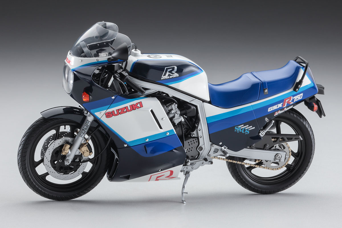 画像: ハセガワ (BK7) 1/12 (1985年) スズキ GSX-R750（G）（GR71G）    