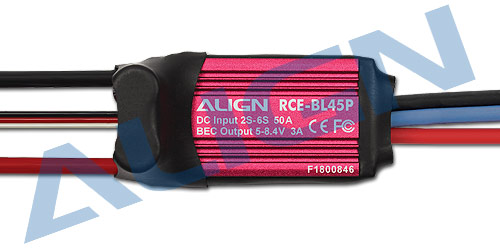 画像: ALIGN 450Lクラス推奨  アンプ　50A RCE-BL45P (オリジナル説明書付き)    