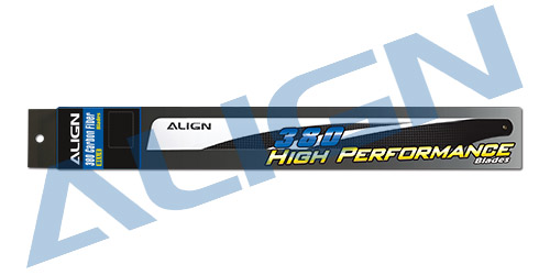 画像: ALIGN 470L専用品 380 カーボンファイバーブレード 青   