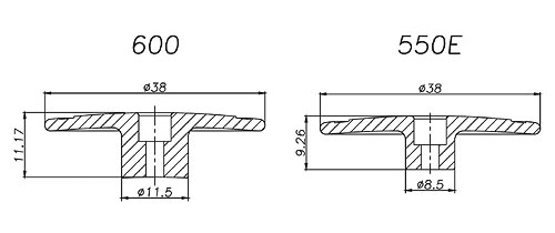 画像: ALIGN 550/600用  ヘッドストッパー 黒【クリックポスト対応】      