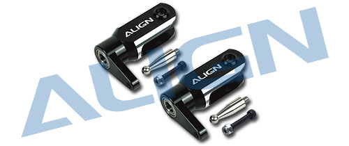 画像: ALIGN 500CF/GF/E/ESP用 (フライバーレス専用)  500メインローターホルダ 黒    