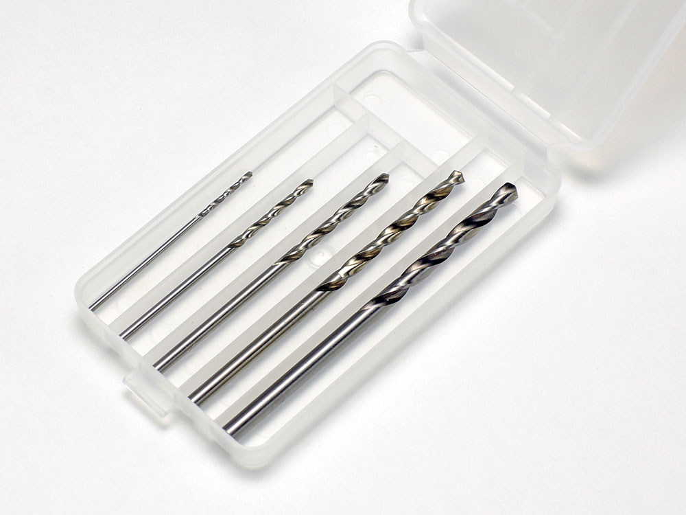 画像1: タミヤ（74049）ベーシックドリル刃セット （1，1.5，2，2.5，3mm）【ネコポス便対応】  