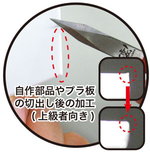 画像: 童友社 (SG-PK2)  凄！きさげカッター 短刃タイプ【ネコポス便対応】  